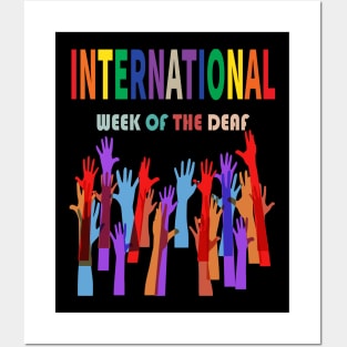 International Week of The Deaf Posters and Art